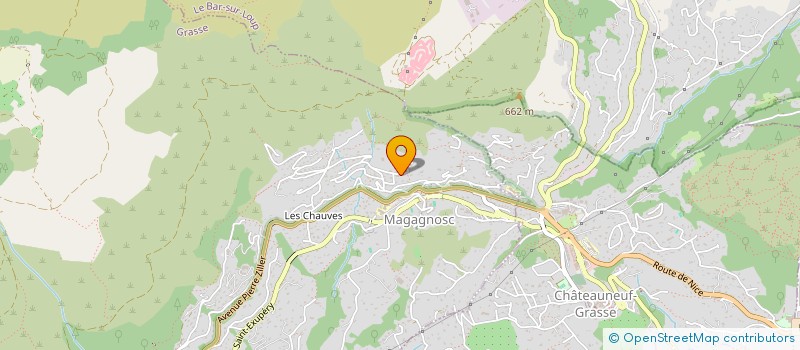localisation de l'entreprise MADAME CHRISTINE MOUGIN à GRASSE