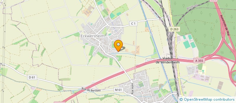 localisation de l'entreprise MADAME CHRISTINE MROZ à ECKWERSHEIM