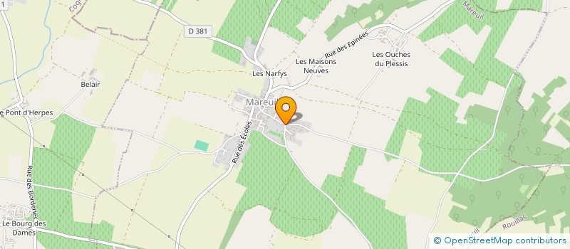 localisation de l'entreprise MADAME CHRISTINE MULLON à ROUILLAC