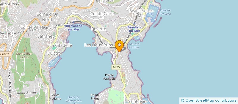 localisation de l'entreprise MADAME CHRISTINE MULLOR à SAINT-JEAN-CAP-FERRAT