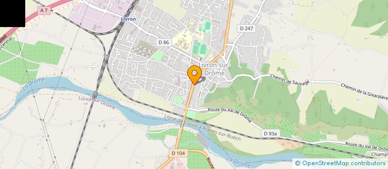 localisation de l'entreprise MADAME CHRISTINE MURCIA  LIVRON-SUR-DROME