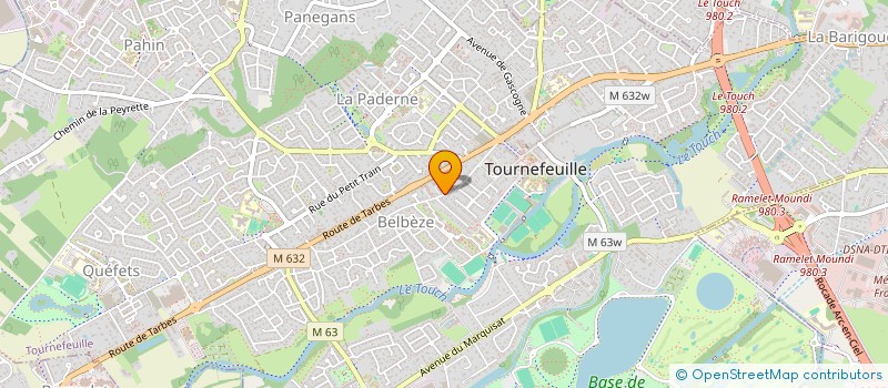 localisation de l'entreprise MADAME CHRISTINE NAGORE à TOURNEFEUILLE