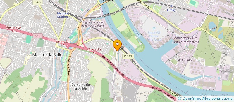 localisation de l'entreprise MADAME CHRISTINE NATALI  MANTES-LA-VILLE