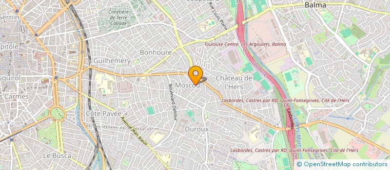 localisation de l'entreprise MADAME CHRISTINE NEBLE à TOULOUSE