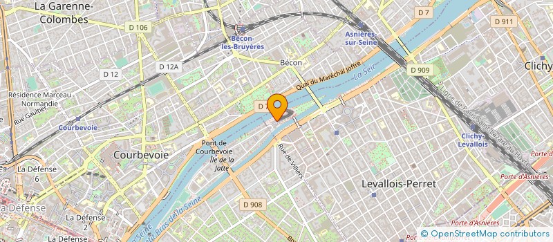 localisation de l'entreprise MADAME CHRISTINE NEDELEC à LEVALLOIS-PERRET