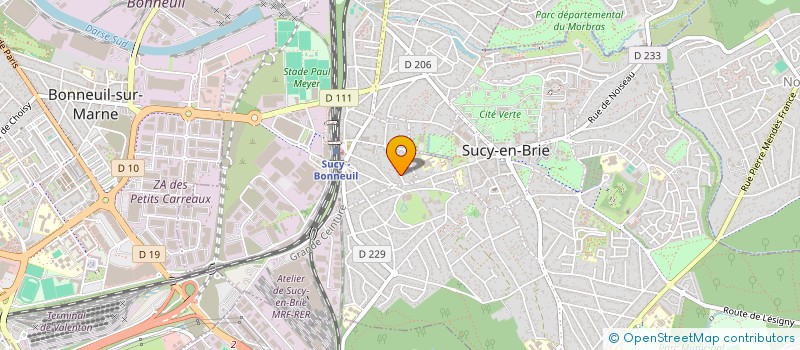 localisation de l'entreprise MADAME CHRISTINE NGUYEN DEMANGE à SUCY-EN-BRIE