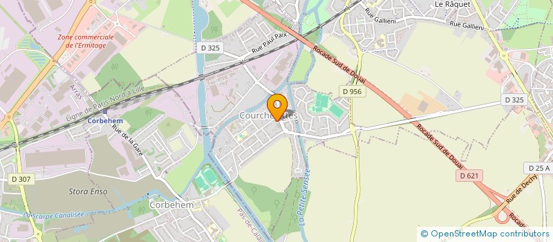 localisation de l'entreprise MADAME CHRISTINE NGUYEN-VAN-TRIEU  COURCHELETTES