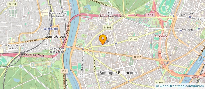 localisation de l'entreprise MADAME CHRISTINE NICOLAS à BOULOGNE-BILLANCOURT