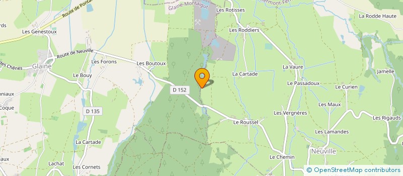 localisation de l'entreprise MADAME CHRISTINE NICOLAS  BONGHEAT