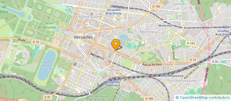 localisation de l'entreprise MADAME CHRISTINE NICOT à VERSAILLES