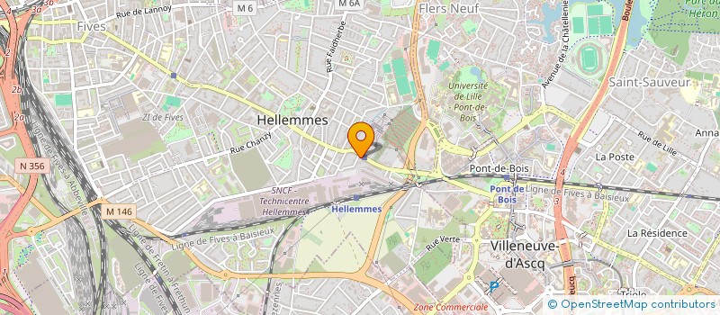 localisation de l'entreprise MADAME CHRISTINE NIEUWJAER à LILLE
