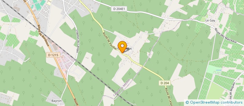 localisation de l'entreprise MADAME CHRISTINE NOAILLES  LESPARRE-MEDOC