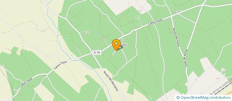 localisation de l'entreprise MADAME CHRISTINE NOBRE à SAINT-SULPICE-LA-POINTE