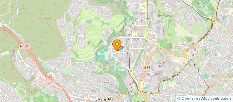 localisation de l'entreprise MADAME CHRISTINE NOGARET  MONTPELLIER