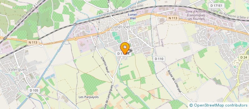 localisation de l'entreprise MADAME CHRISTINE NOIRET à LUNEL-VIEL