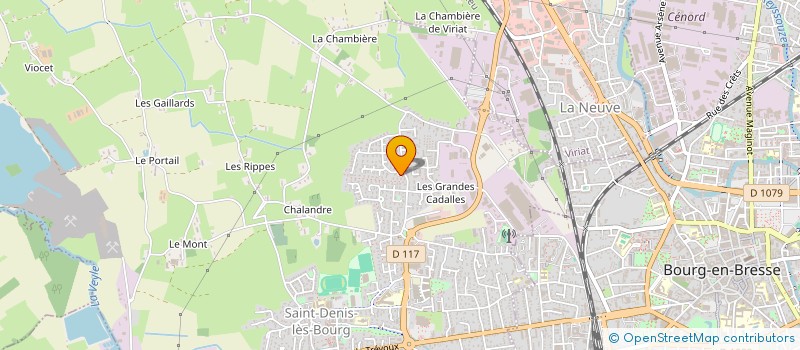 localisation de l'entreprise MADAME CHRISTINE NONGLATON à SAINT-DENIS-LES-BOURG