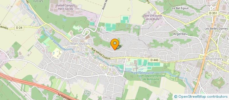 localisation de l'entreprise MADAME CHRISTINE NORMAND  MARCOUSSIS