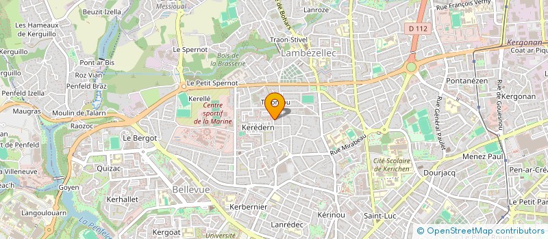 localisation de l'entreprise MADAME CHRISTINE NOUMBISSI à BREST