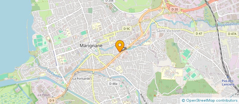 localisation de l'entreprise MADAME CHRISTINE OLIVER à MARIGNANE