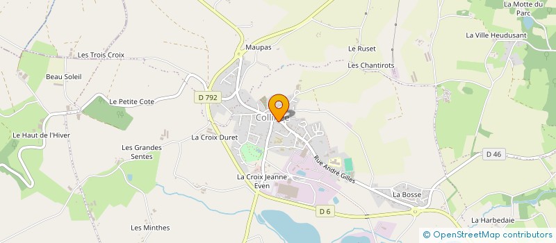 localisation de l'entreprise MADAME CHRISTINE OLIVRY à LE MENE