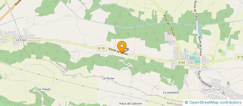 localisation de l'entreprise MADAME CHRISTINE ORTI  SAINT-CHEF