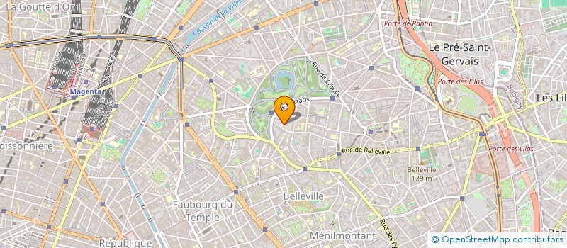 localisation de l'entreprise MADAME CHRISTINE PAISANT  PARIS