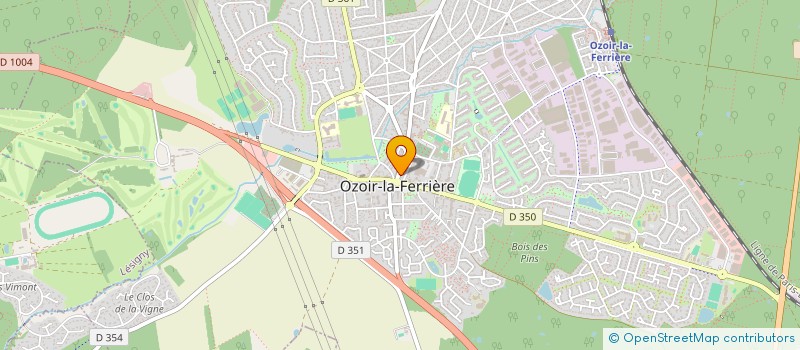 localisation de l'entreprise MADAME CHRISTINE PAPIGNIES  OZOIR-LA-FERRIERE