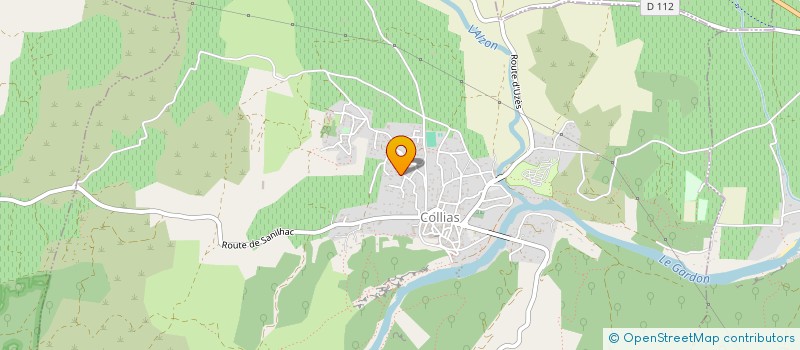 localisation de l'entreprise MADAME CHRISTINE PAQUY  UZES