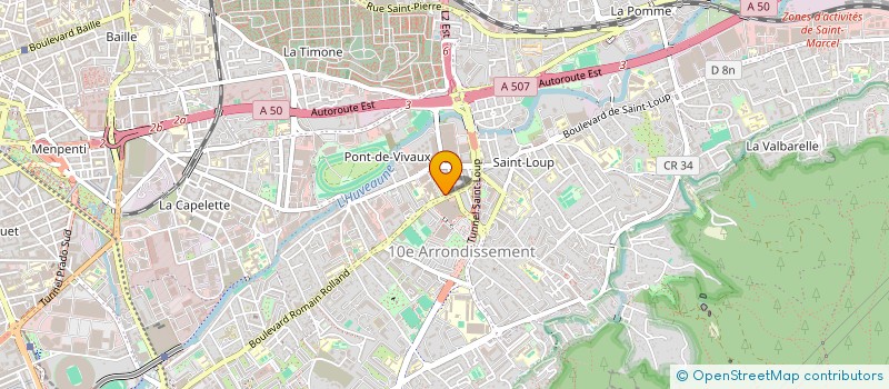 localisation de l'entreprise MADAME CHRISTINE PARDO  MARSEILLE