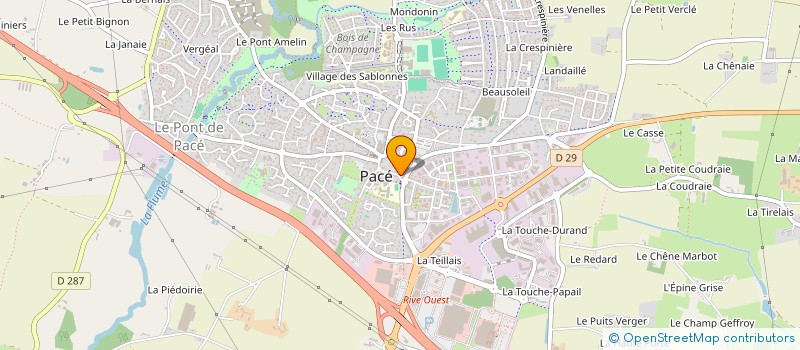 localisation de l'entreprise MADAME CHRISTINE PARIS à PACE