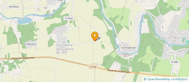 localisation de l'entreprise MADAME CHRISTINE PASSERAT  SAINT-REMY-DE-LA-VANNE