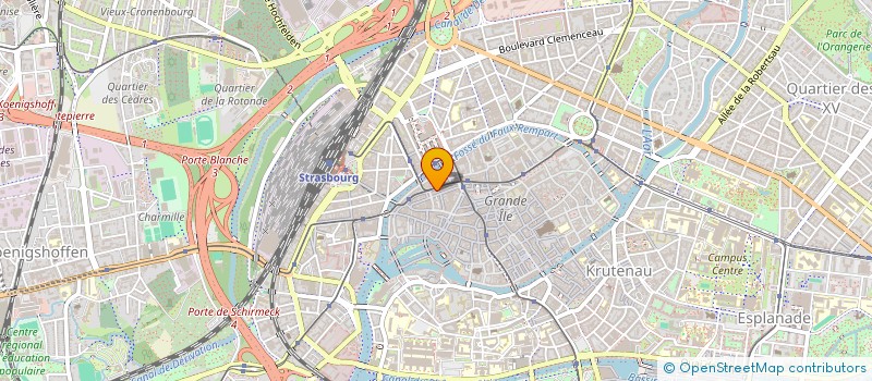 localisation de l'entreprise MADAME CHRISTINE PATERSON à STRASBOURG