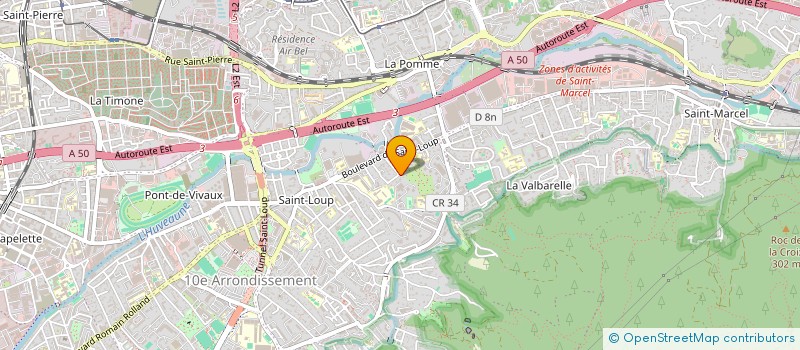 localisation de l'entreprise MADAME CHRISTINE PATRICELLI  MARSEILLE