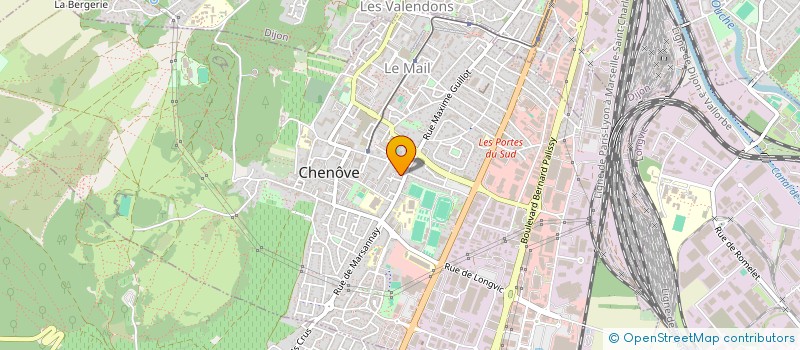 localisation de l'entreprise MADAME CHRISTINE PAUTY à CHENOVE