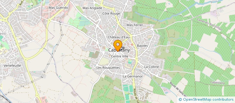 localisation de l'entreprise MADAME CHRISTINE PAYA à CABESTANY