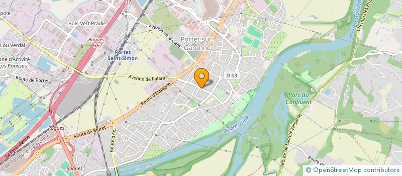 localisation de l'entreprise MADAME CHRISTINE PEAN  PORTET-SUR-GARONNE