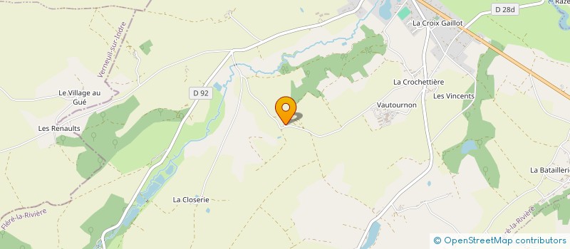 localisation de l'entreprise MADAME CHRISTINE PELLETIER à FLERE-LA-RIVIERE