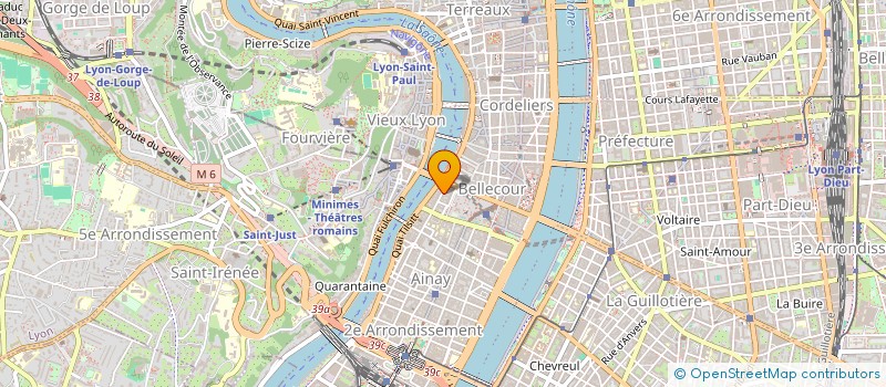 localisation de l'entreprise MADAME CHRISTINE PELOUX  LYON