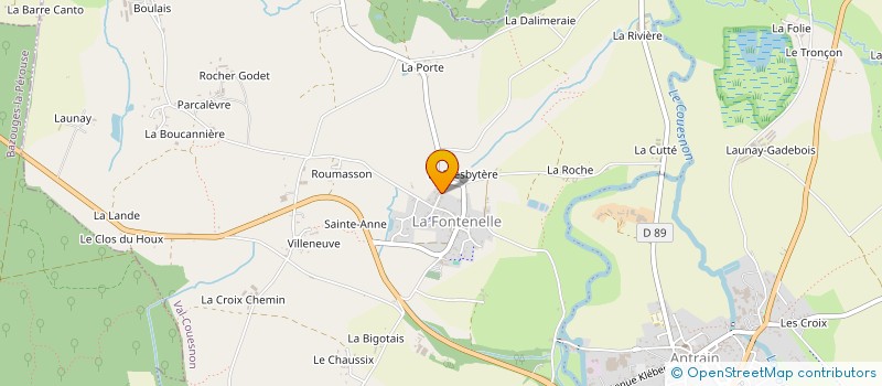 localisation de l'entreprise MADAME CHRISTINE PELTIER à VAL-COUESNON