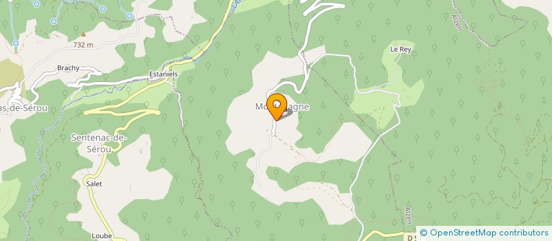 localisation de l'entreprise MADAME CHRISTINE PEPIN à MONTAGAGNE