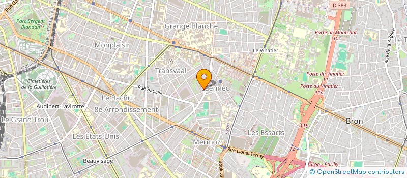 localisation de l'entreprise MADAME CHRISTINE PERRIER  LYON