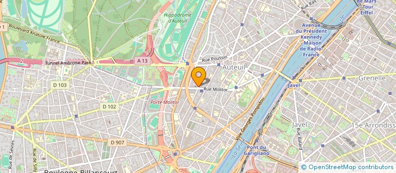 localisation de l'entreprise MADAME CHRISTINE PERRIN  PARIS