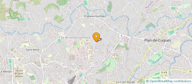 localisation de l'entreprise MADAME CHRISTINE PERROT à MARSEILLE