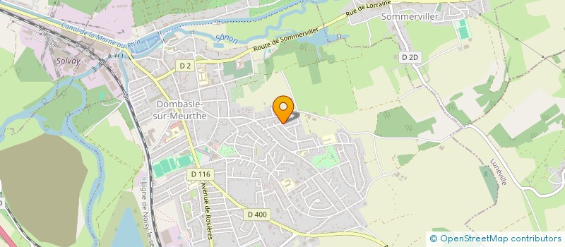 localisation de l'entreprise MADAME CHRISTINE PERTUSINI  SOMMERVILLER