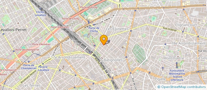 localisation de l'entreprise MADAME CHRISTINE PETCHOT  PARIS