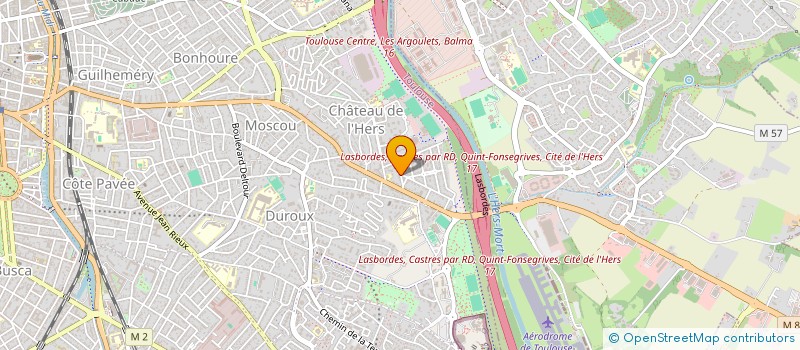 localisation de l'entreprise MADAME CHRISTINE PEZALE à TOULOUSE