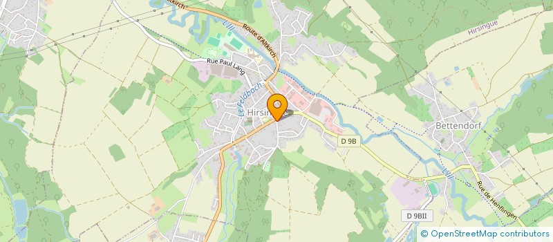 localisation de l'entreprise MADAME CHRISTINE PFLIEGER  BETTENDORF