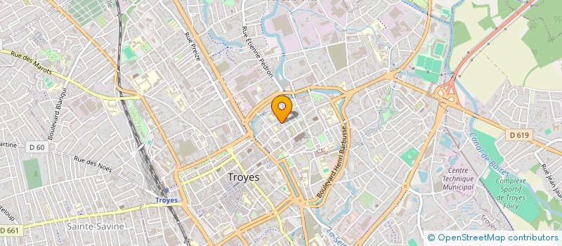 localisation de l'entreprise MADAME CHRISTINE PHAM  TROYES