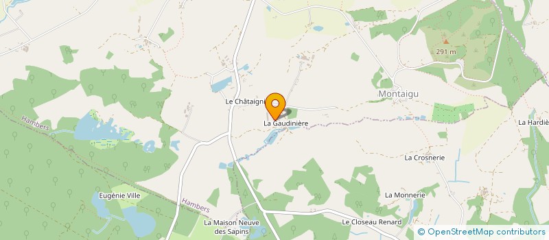 localisation de l'entreprise MADAME CHRISTINE PHILIPOT  HAMBERS