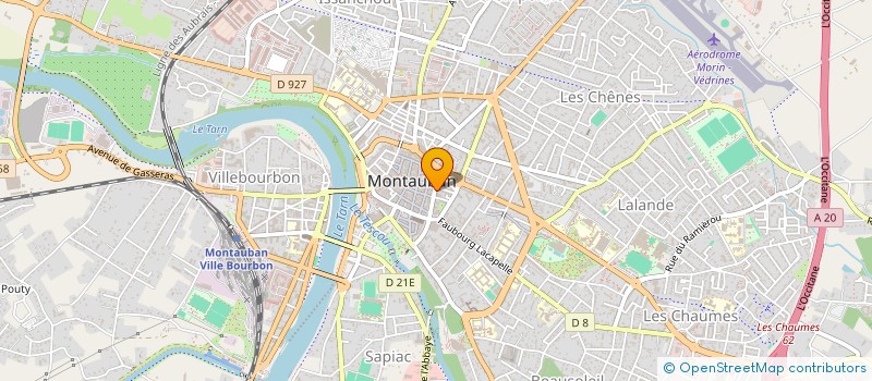 localisation de l'entreprise MADAME CHRISTINE PIAZZA  MONTAUBAN